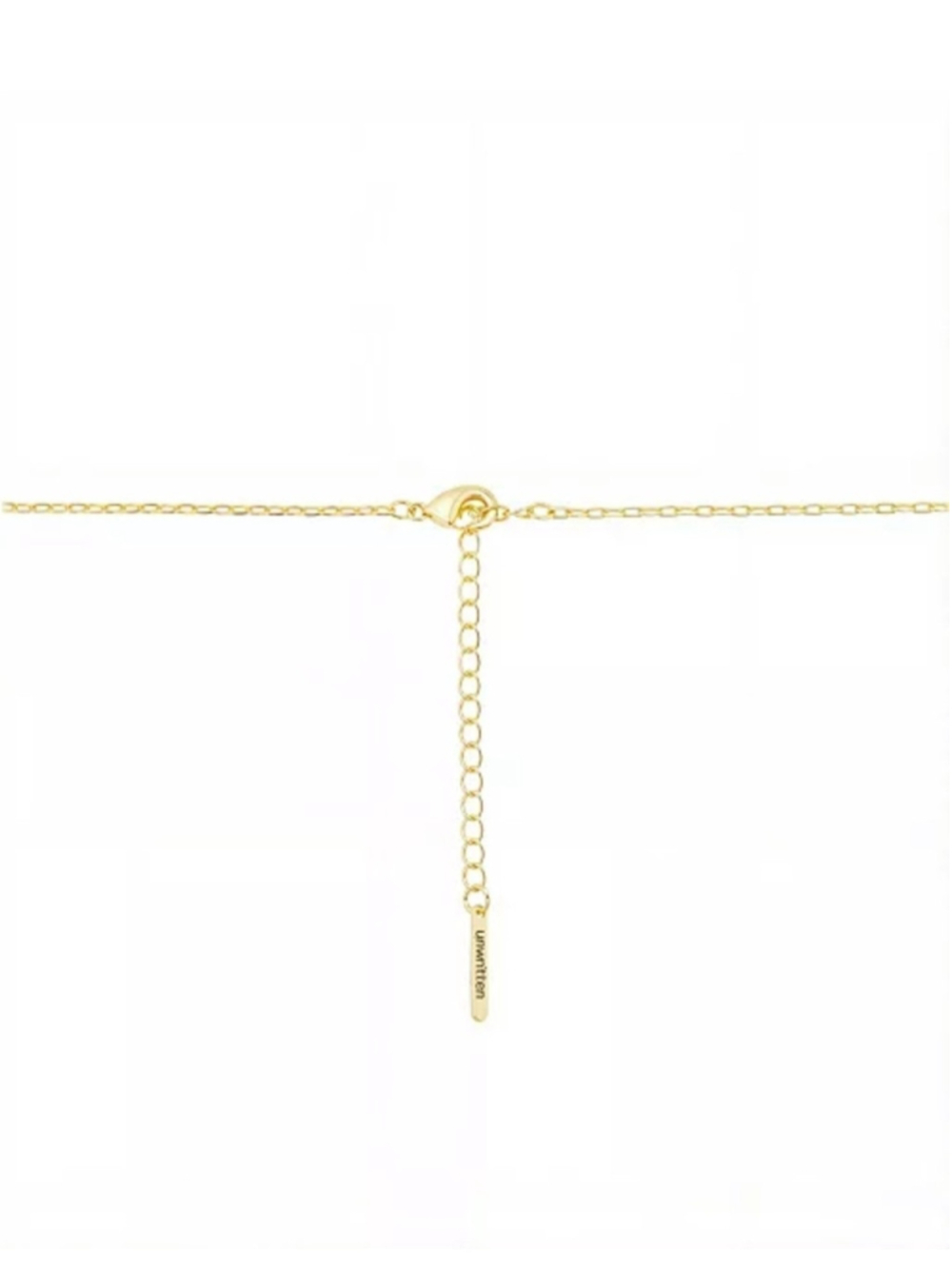 Unwritten 14k Gold Flash Plated FAITH Charm Necklace with Pearl and Infinity - Picture 5 of 7